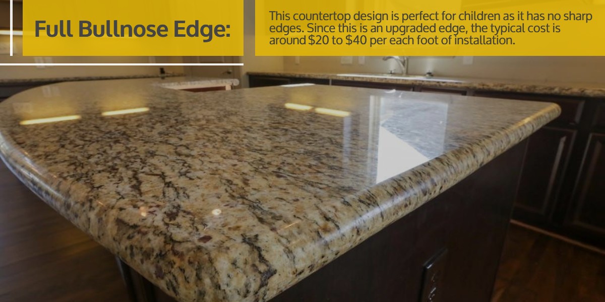 Bullnose Edge vs. Full Bullnose Edge Countertop StoneSense